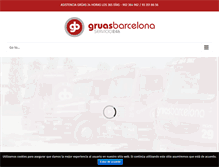Tablet Screenshot of gruasbarcelona.com